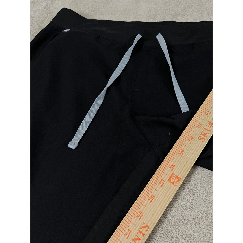 FIGS Zamora Technical Collection Scrub Joggers Women's XL Black W18SW2005 EUC - Picture 7 of 11